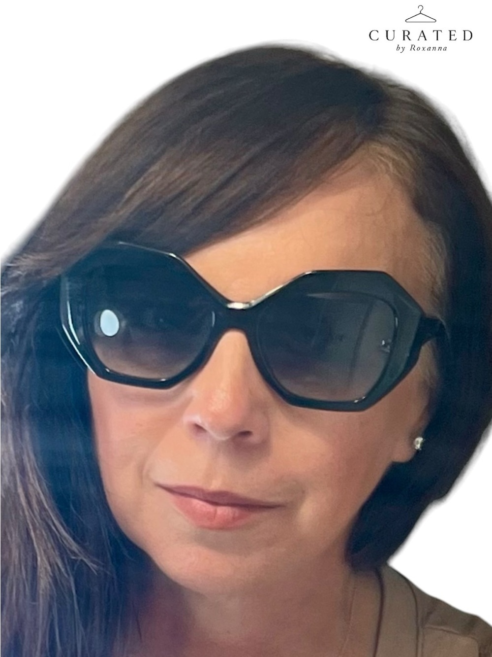 BCBG Designer Oversized Sunglasses | New | Classic Square Frames | UV Protection